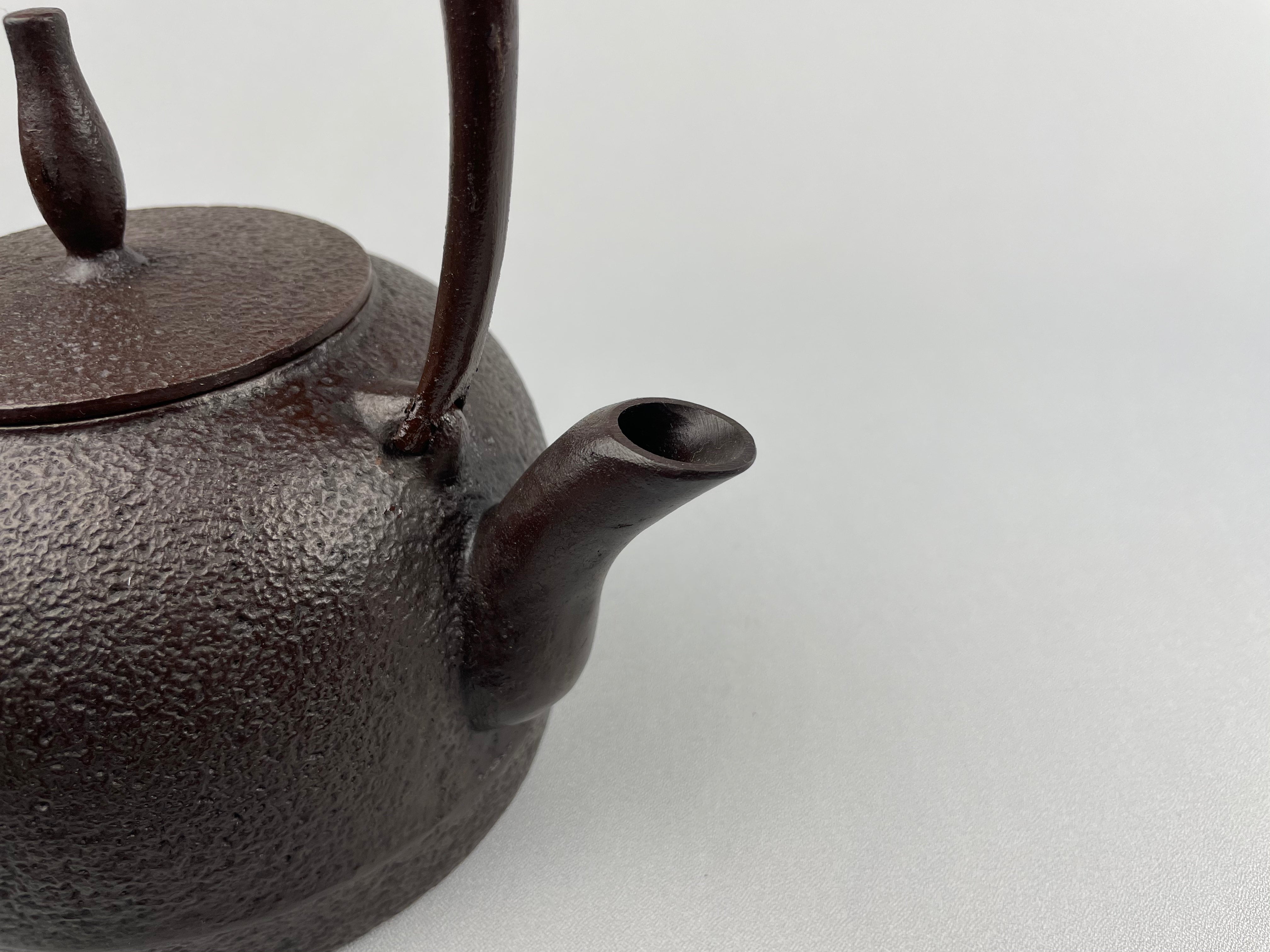 佐秋鋳造所 急須兼鉄瓶 佐秋鋳造所 鉄瓶 棗輪 1L | 釜鉄瓶工房 佐秋鋳造所